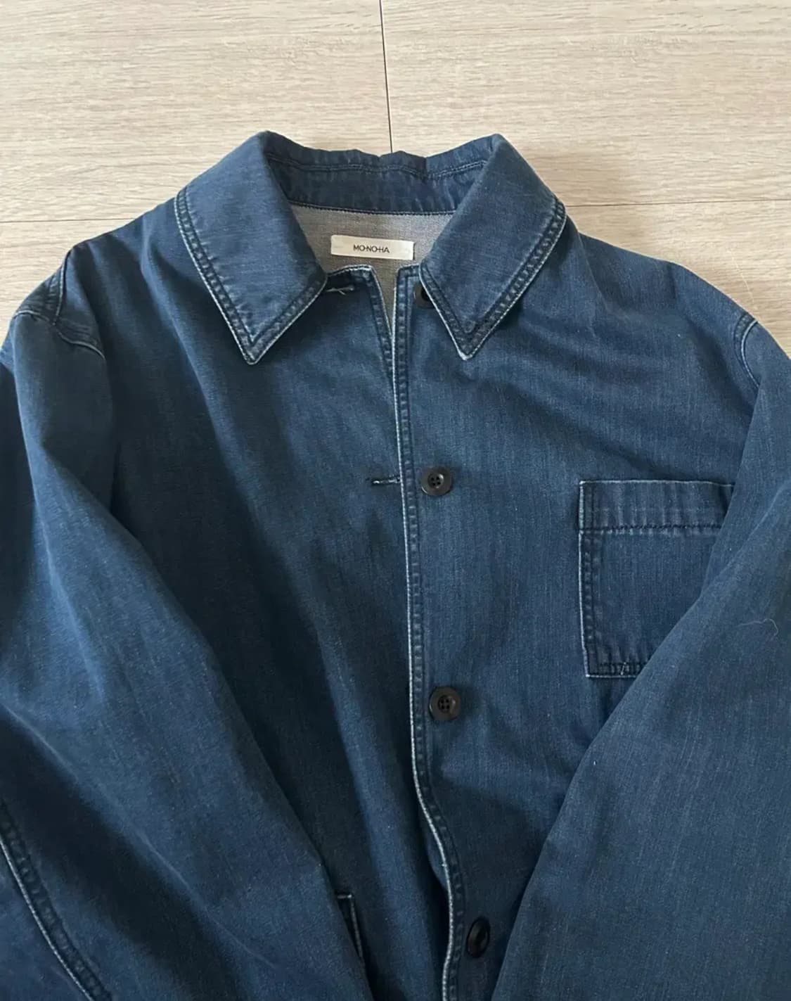 모노하 데님 워크자켓 상품이미지2