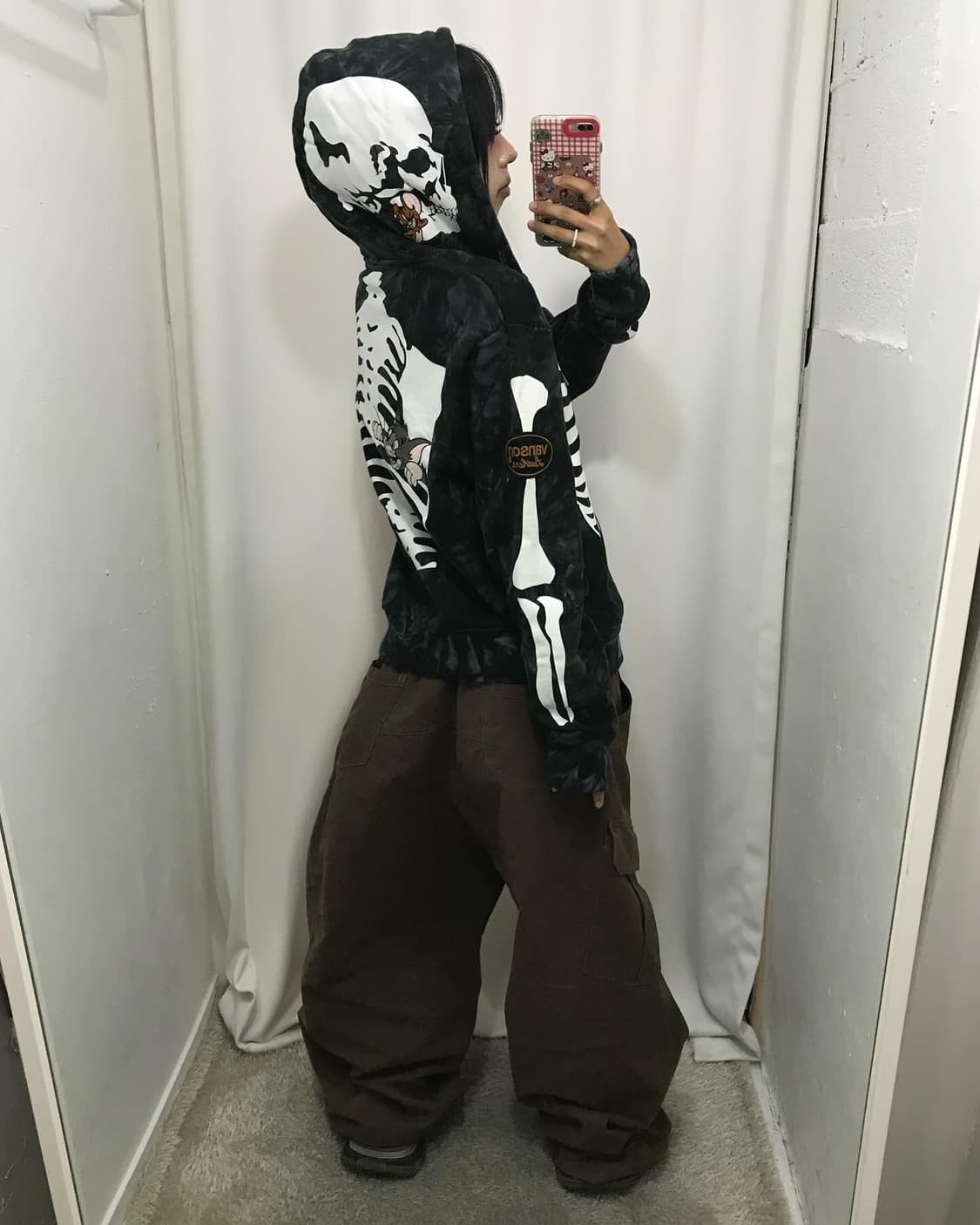 Vanson X Tom&Jerry Bone Hood Zip-Up 상품이미지5