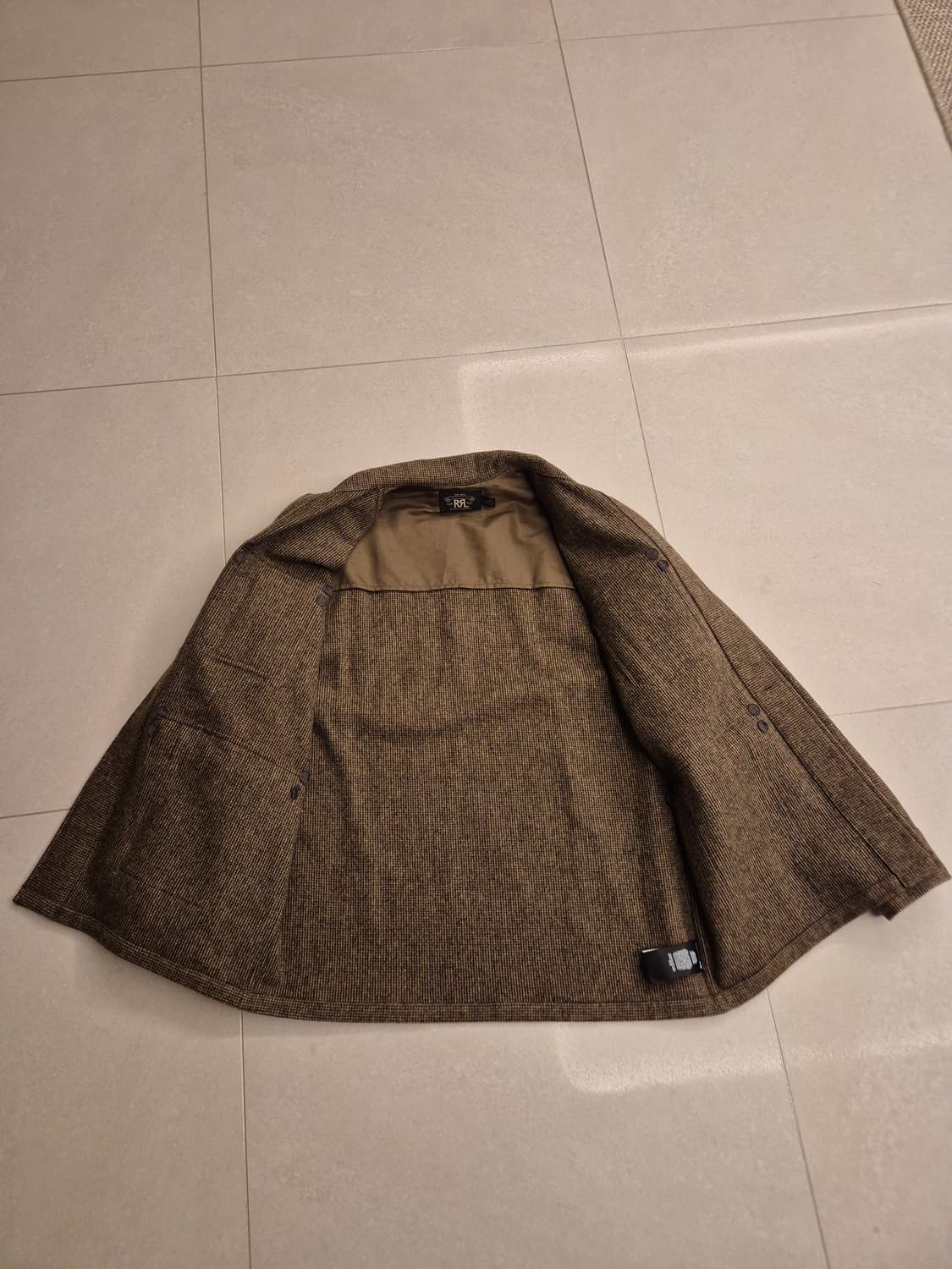 RRL 트위드 셔츠 자켓 M 상품이미지5