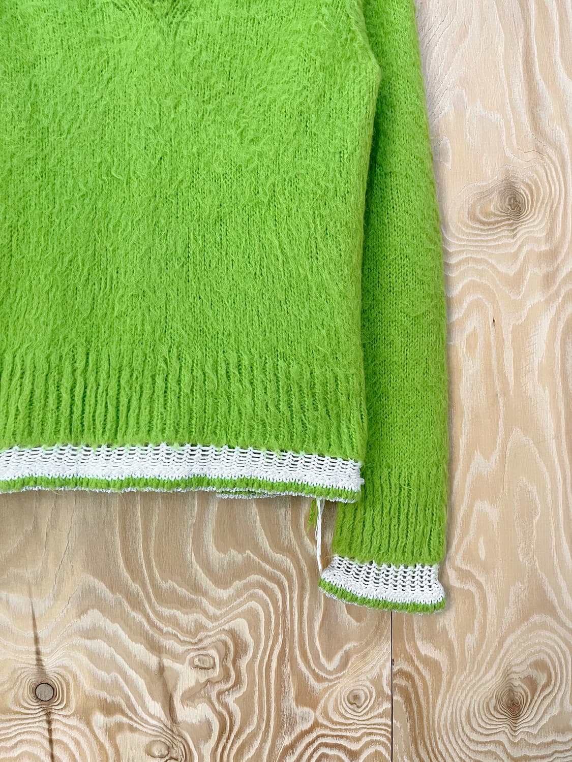 msgm 모헤어 아크릴 니트 상품이미지3