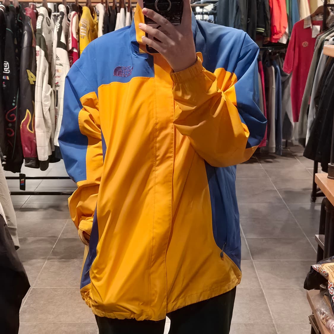 [NO.9] 노스페이스 배색 바람막이 상품이미지2