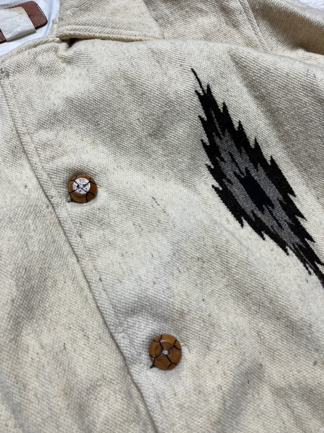 네이티브 아메리칸 치마요 아즈텍 울 자켓 상품이미지4