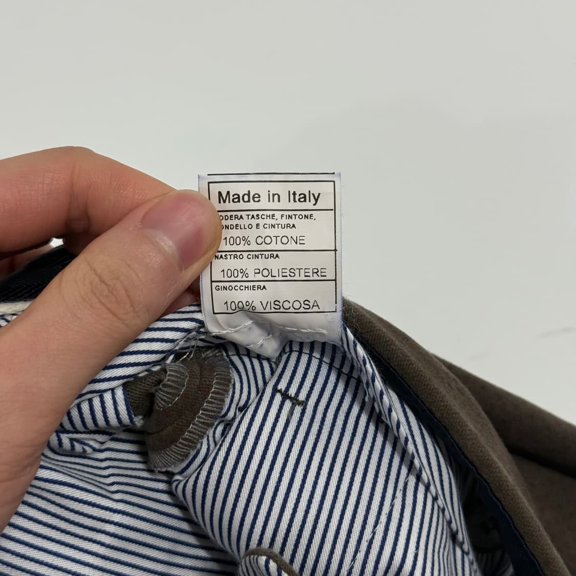 Santaniello 테일러드 치노 팬츠 상품이미지7