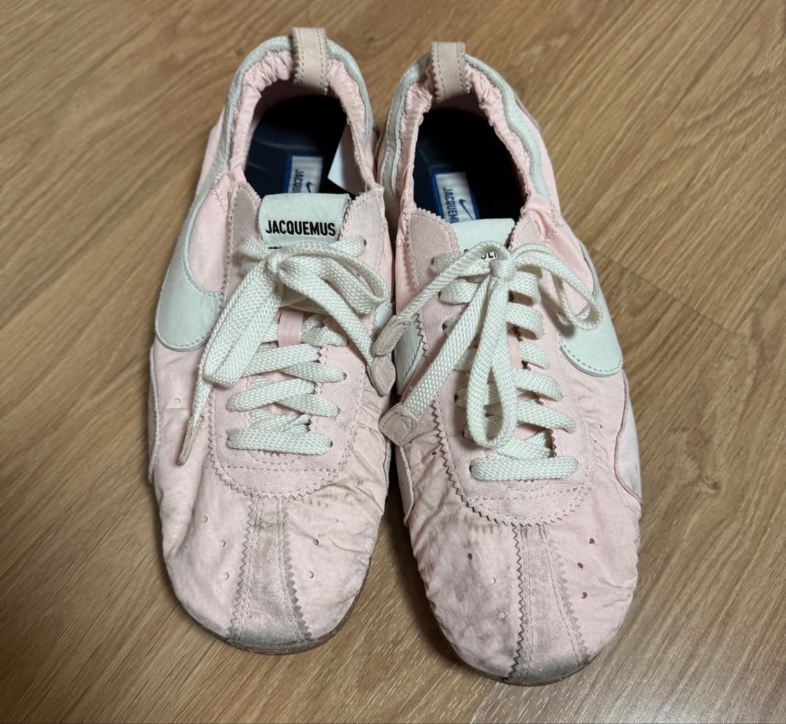 나이키 자크뮈스 문슈즈 핑크 eu44사이즈 jacquemus 상품이미지2
