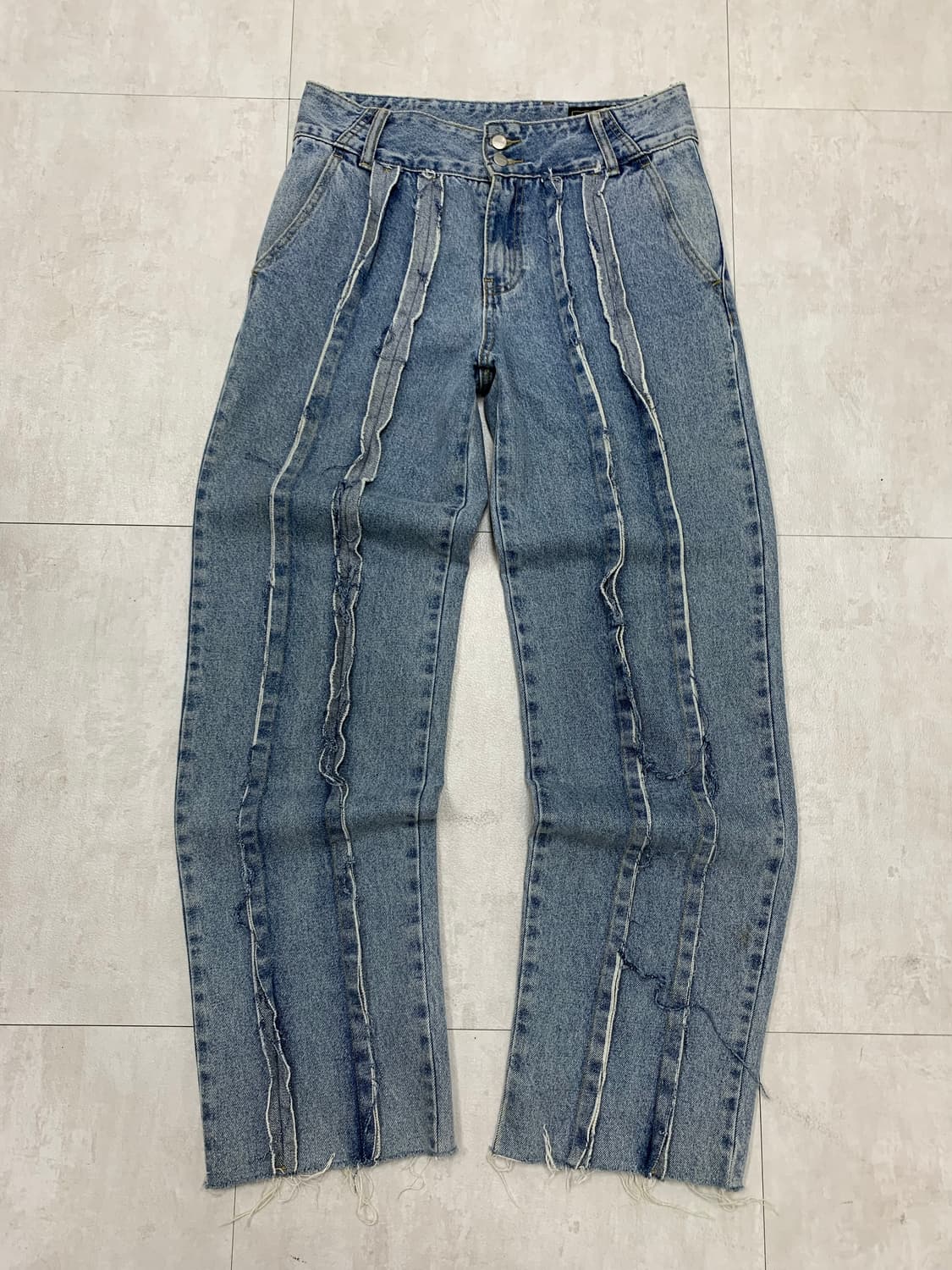 Luoneer 그런지 데님 팬츠 #659 상품이미지1