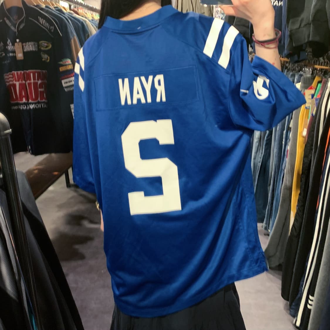 [IM] NFL X NIKE 인디애나폴리스 콜츠 RYAN No.2 져지 상품이미지4