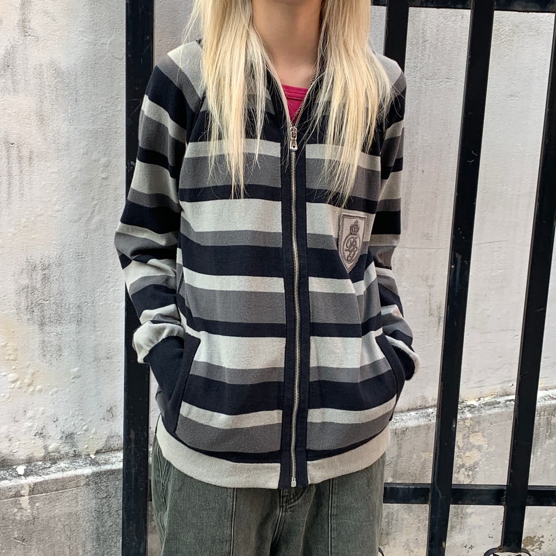 돌체앤가바나 드라이버 니트 집업 상품이미지1