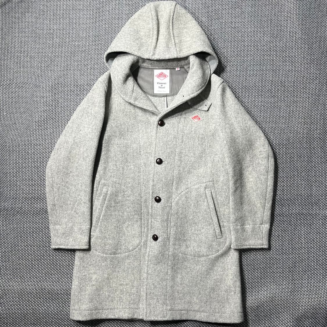 단톤 울 후드 코트 (old-8335) 상품이미지1