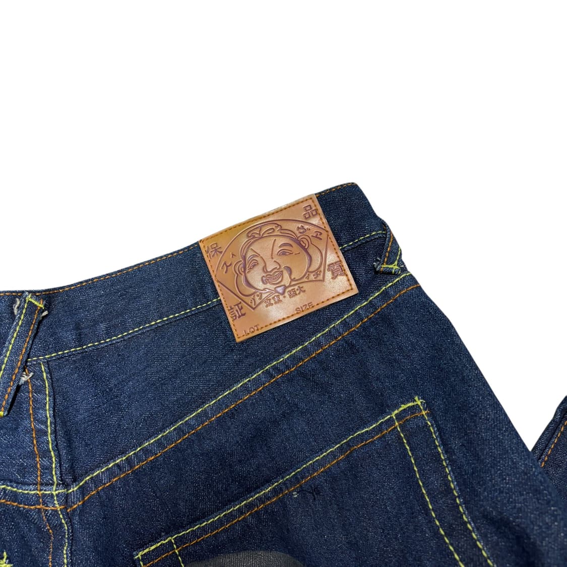 에비수 빅 다이콕 셀비지 데님 팬츠 상품이미지3