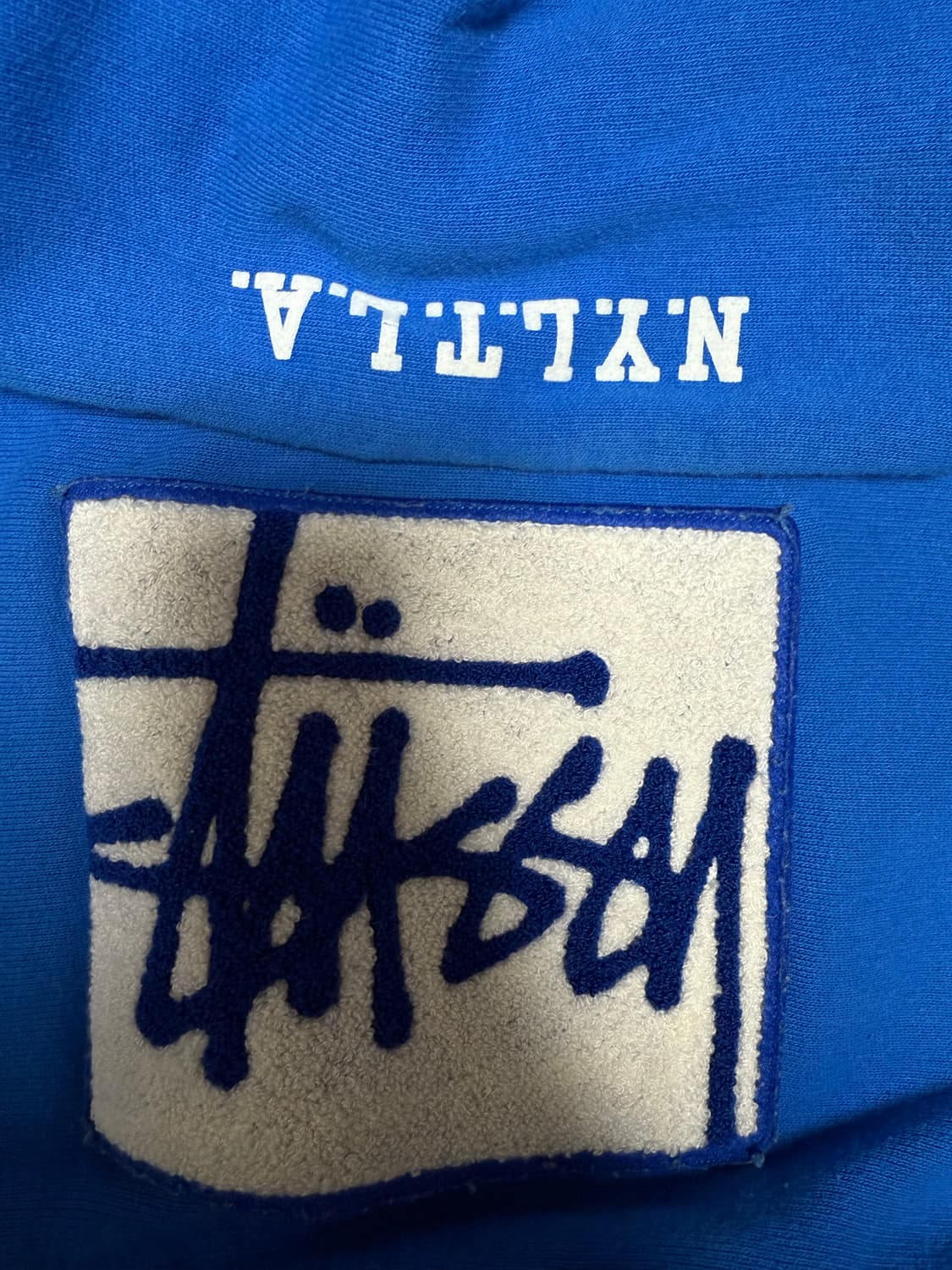 stussy x champion 스탁로고 후디 M 상품이미지2