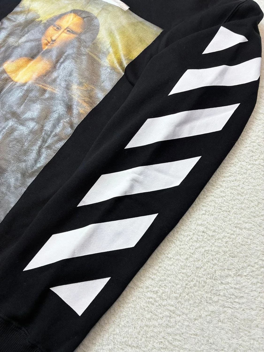 오프화이트 18SS 디아고날 모나리자 맨투맨 PN5857 상품이미지4