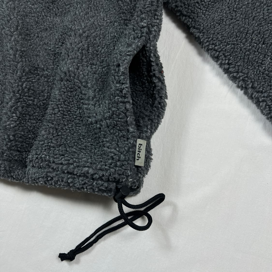 90’s bitch 빗치스케이트보드 쉐르파 풀오버 후드 상품이미지5