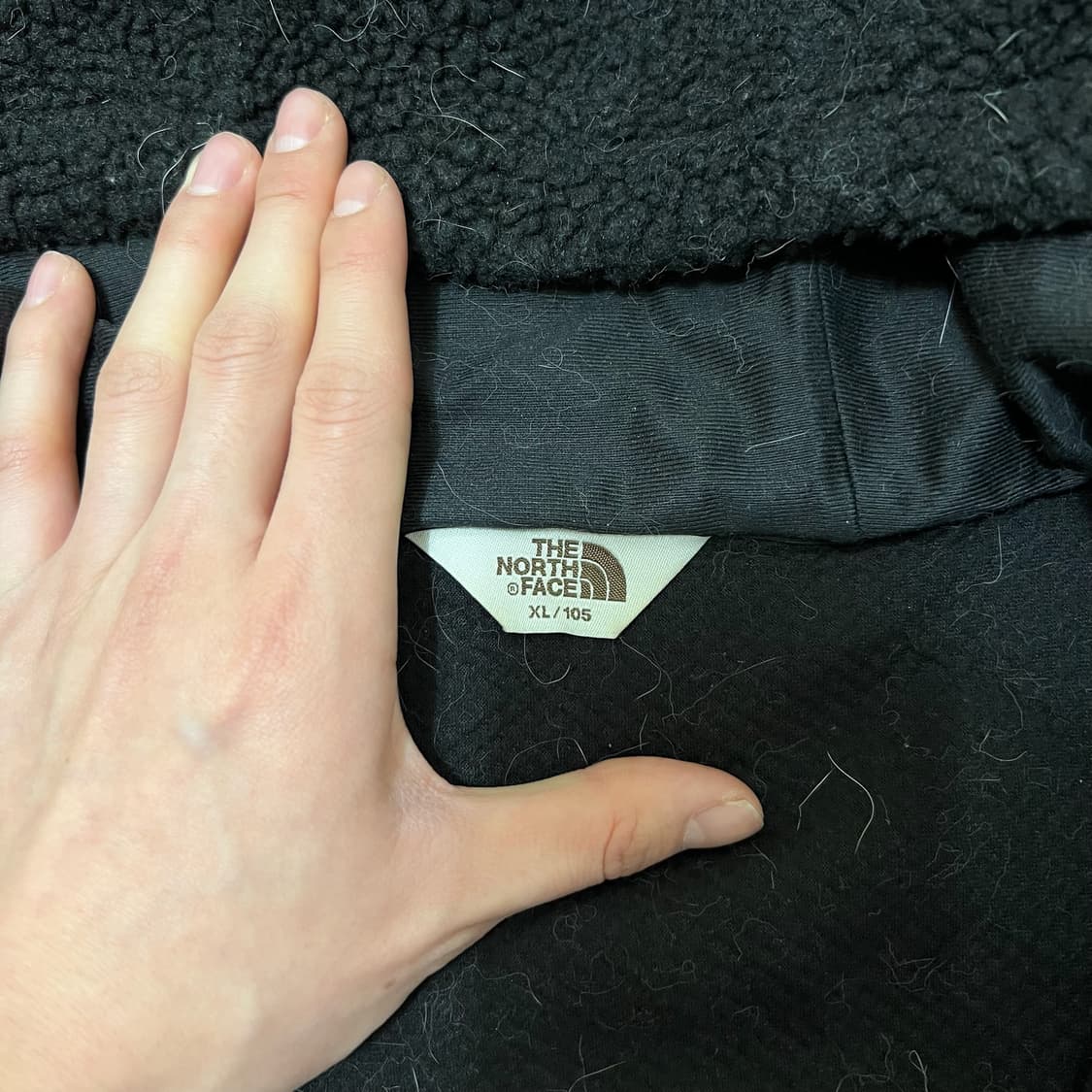 노스페이스 와펜 양털 뽀글이 후리스 자켓 M/95  상품이미지6