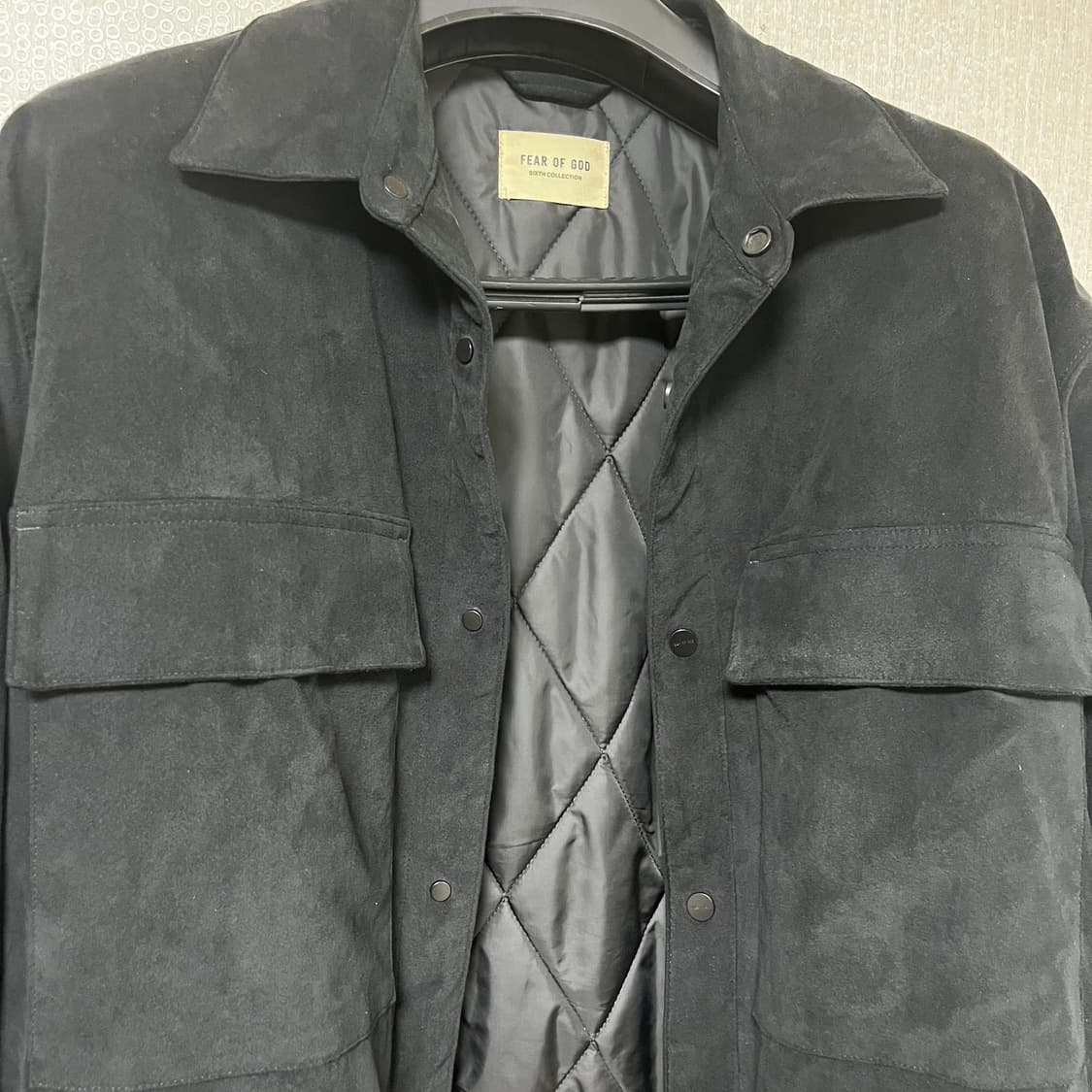 피어오브갓 6th 스웨이드 셔츠 자켓 상품이미지6