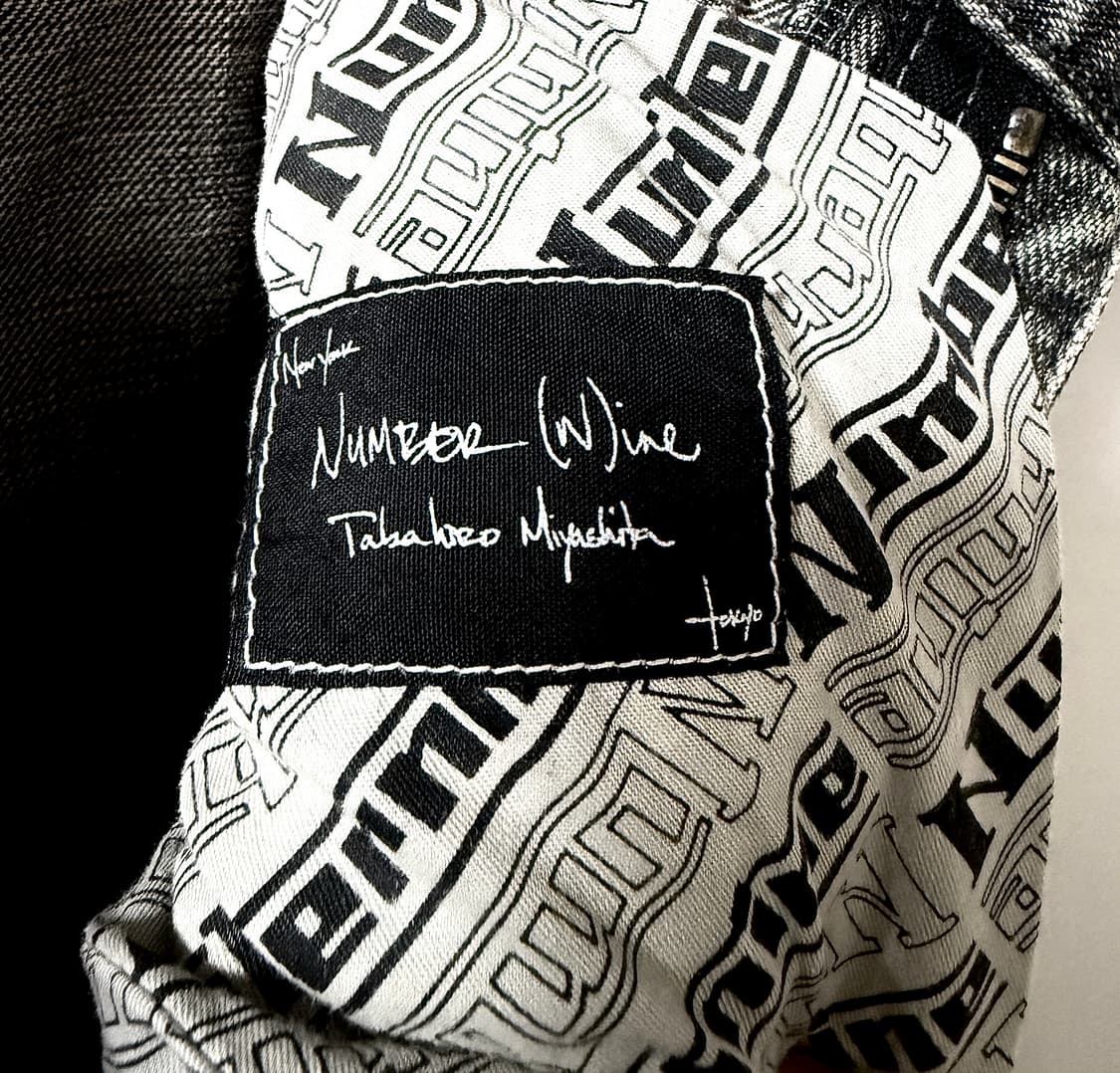 Number (N)ine 04s Dream Patch Destroyed 상품이미지5