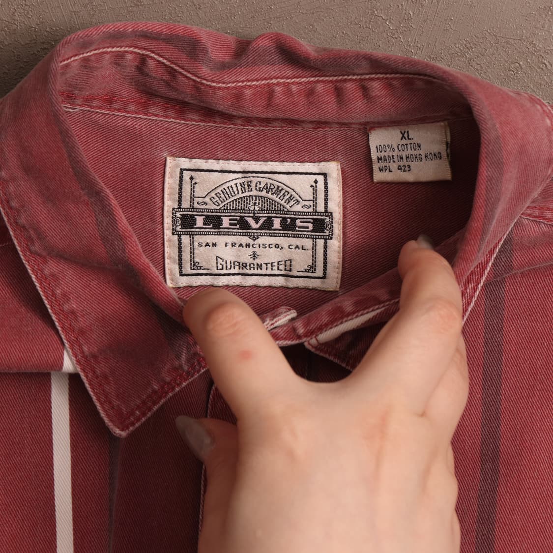 90's 리바이스 웨스턴 데님셔츠 A1722 상품이미지3