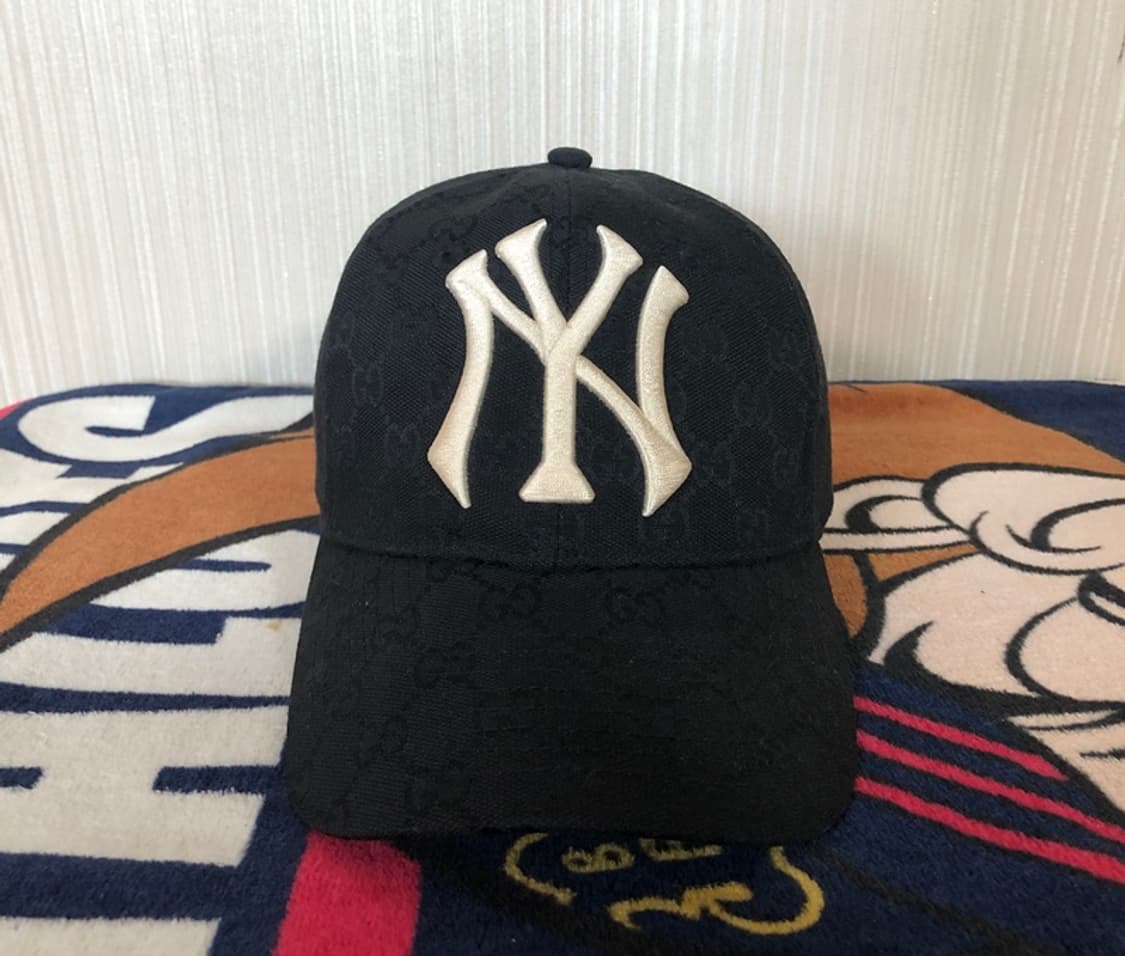 구찌 X MLB 뉴욕양키스 콜라보 볼캡/모자 상품이미지4