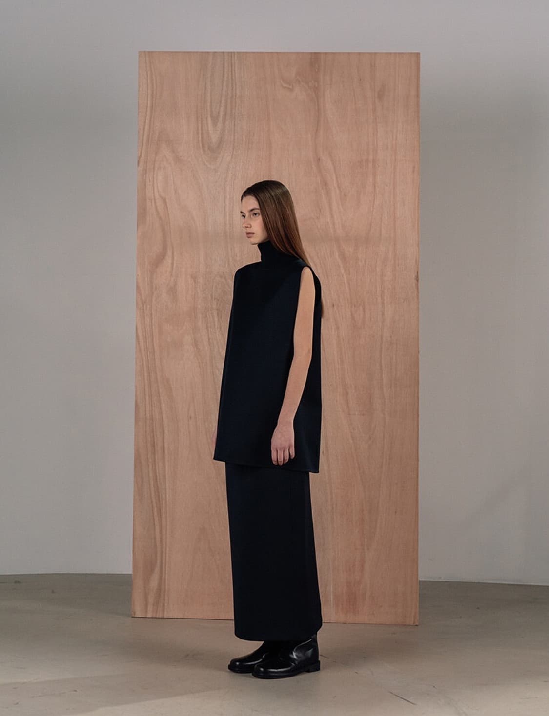 LE17SEPTEMBRE LONG BACK SLIT SKIRT  상품이미지2