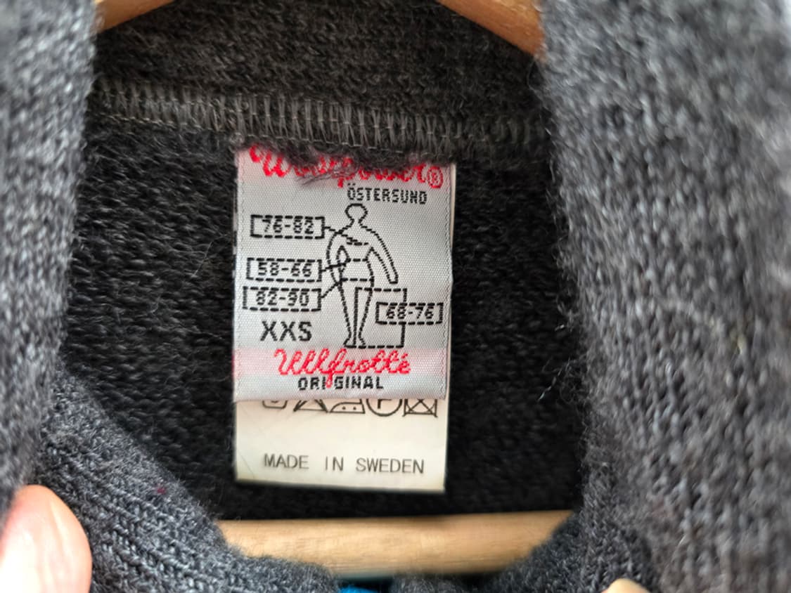 스웨덴산 울 파워 니트 풀집업 상품이미지4