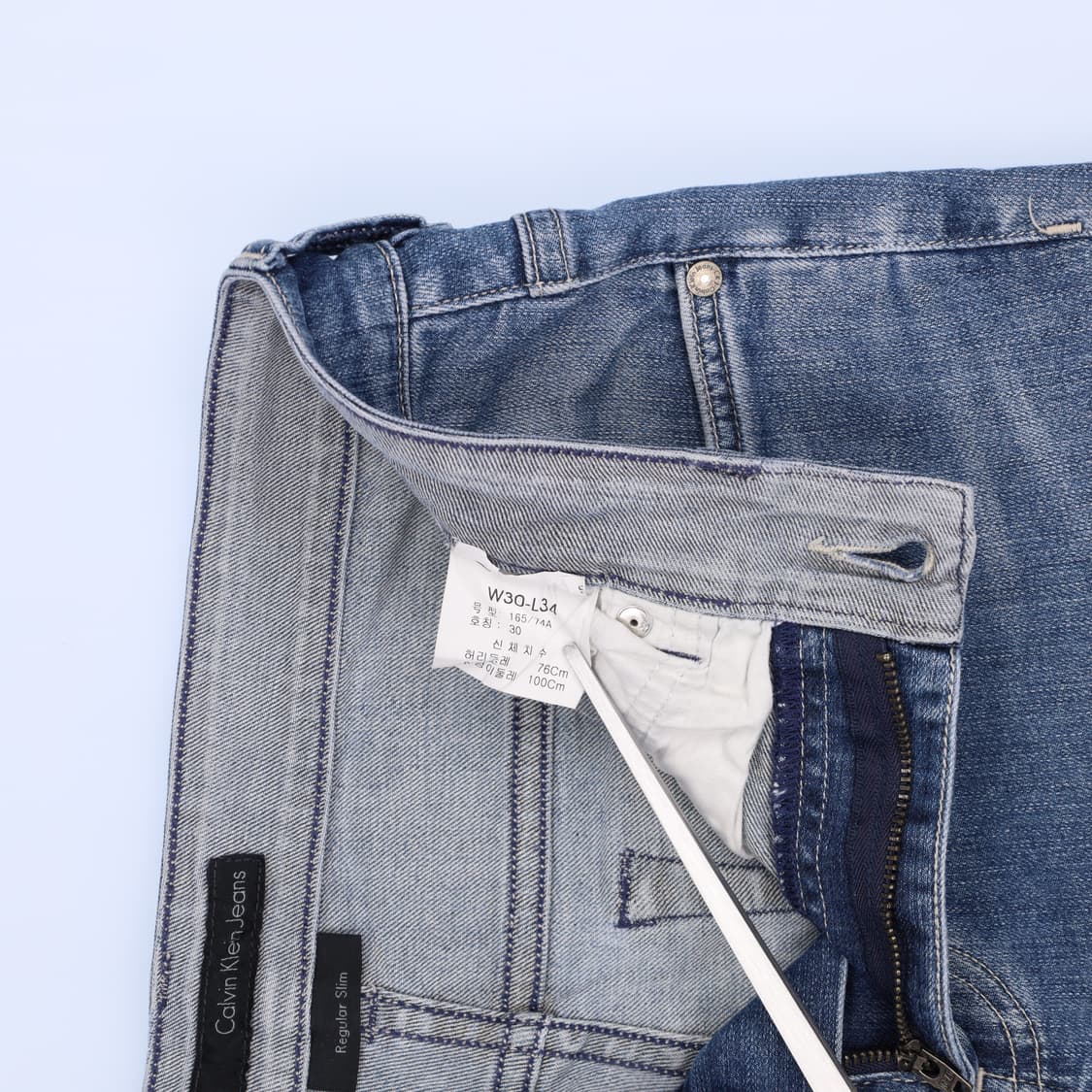[W30 L34] 캘빈클라인 레귤러슬림핏 데님팬츠 1103HR3 상품이미지5