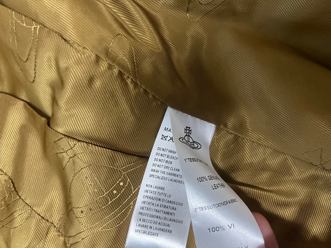 비비안웨스트우드 양가죽 자켓 38사이즈 상품이미지6