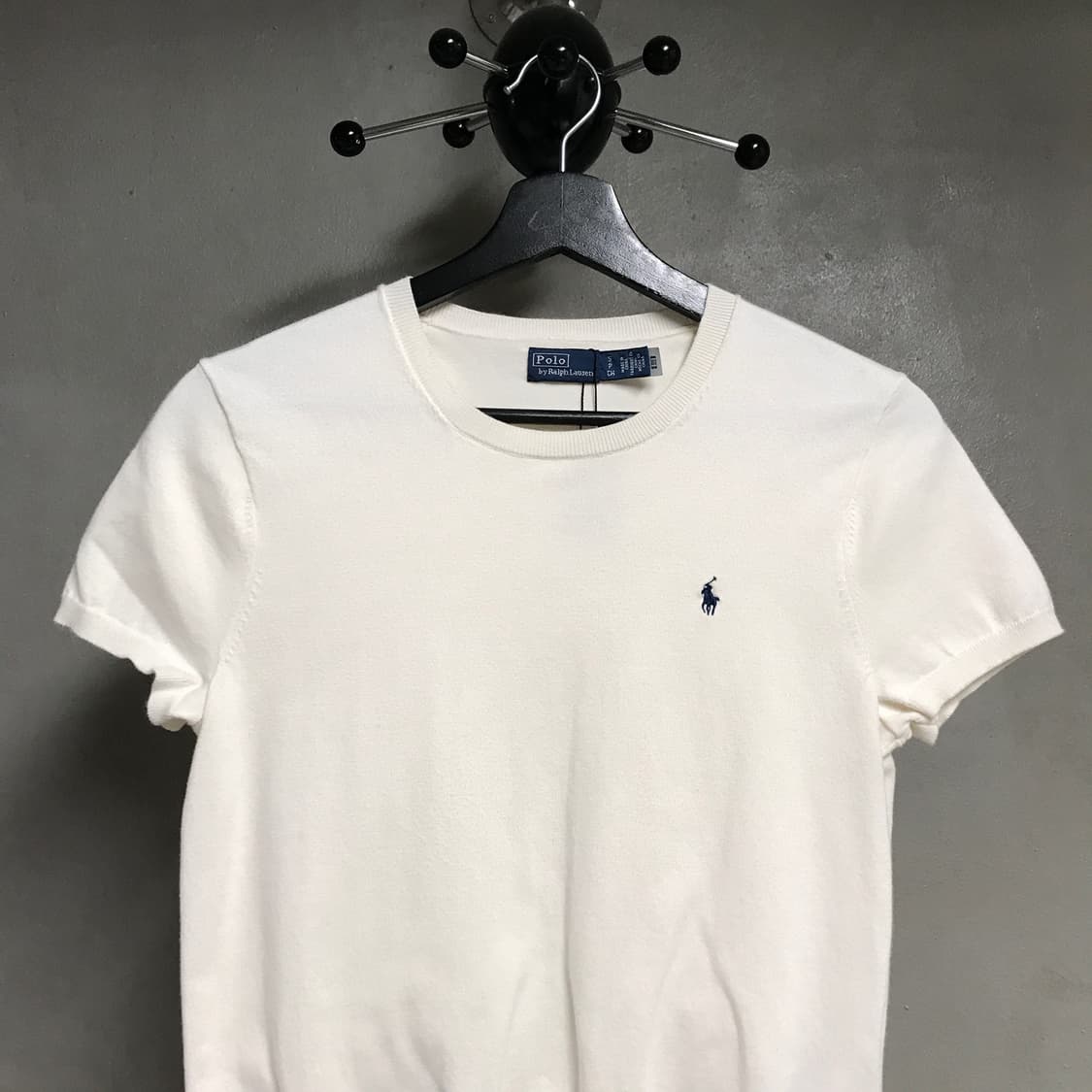 폴로 랄프로렌 QR 반팔 니트 S(W) 상품이미지2