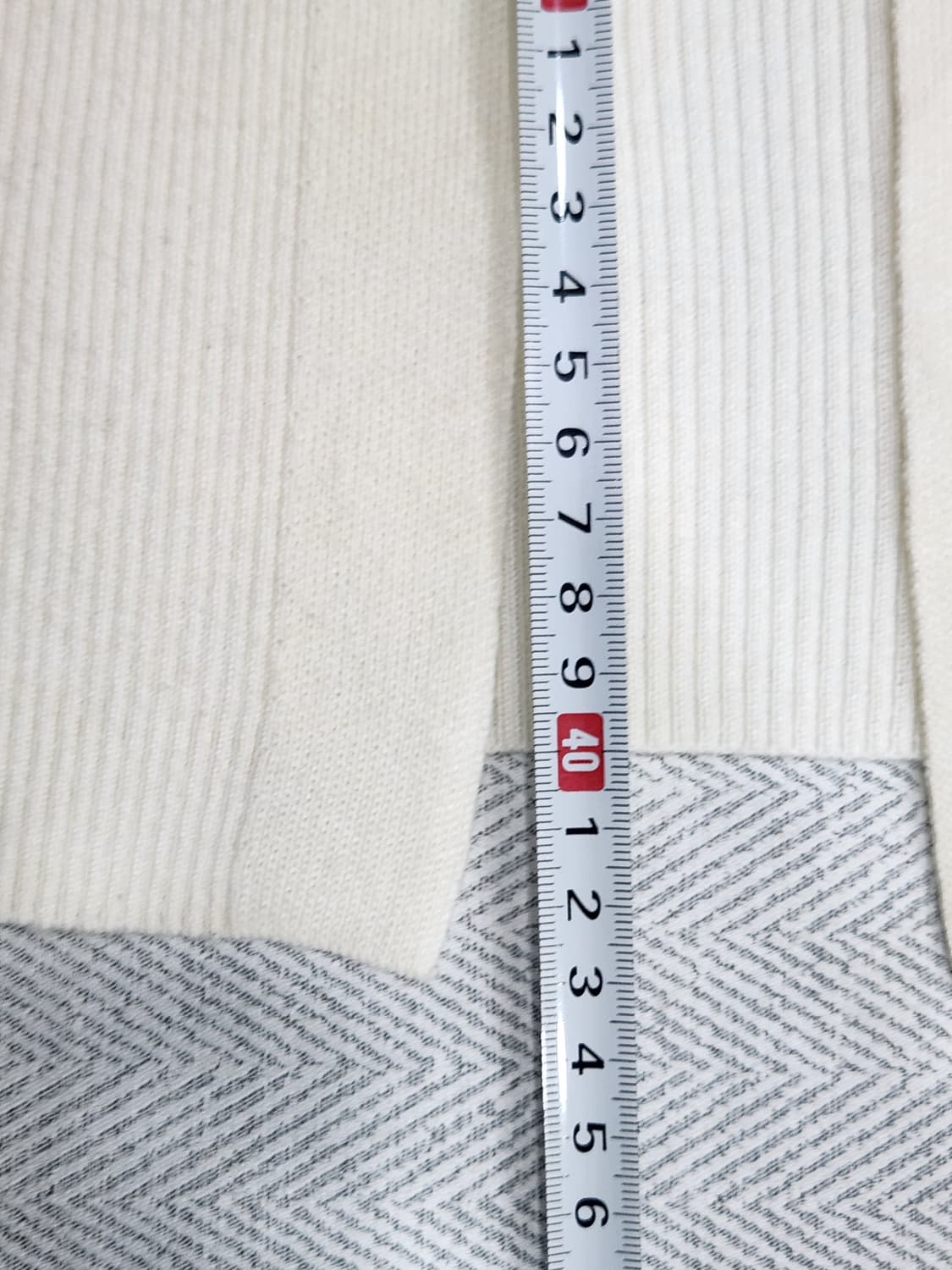 [F] 원더먼트 아이보리 카라넥 니트 가디건 상품이미지6