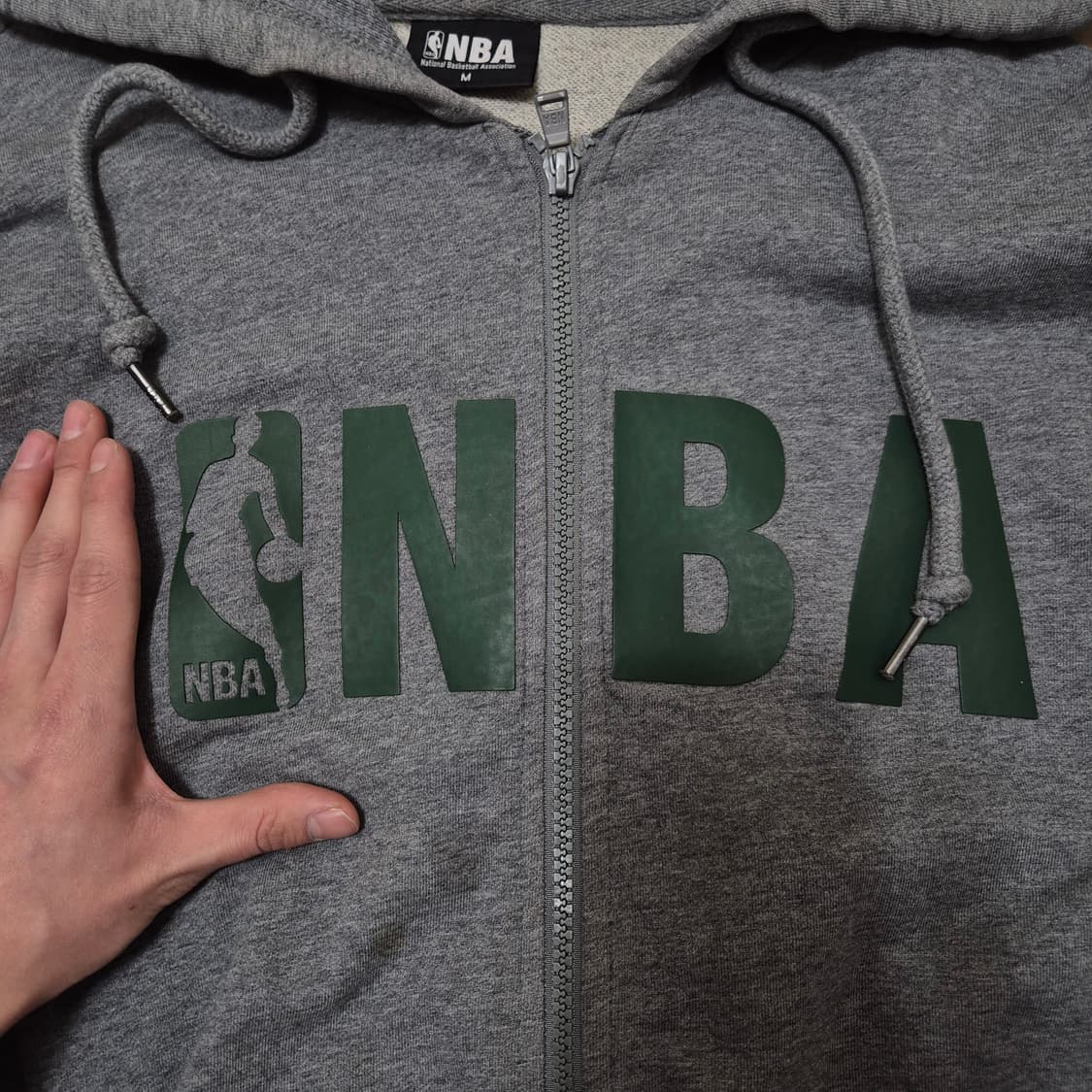 NBA 빅로고 후드집업 M(95) 상품이미지5