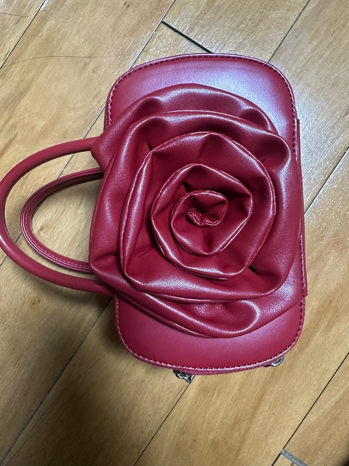 스탠드오일 스테레오 로즈백 레드 (크로스백 끈만 있음) 상품이미지5