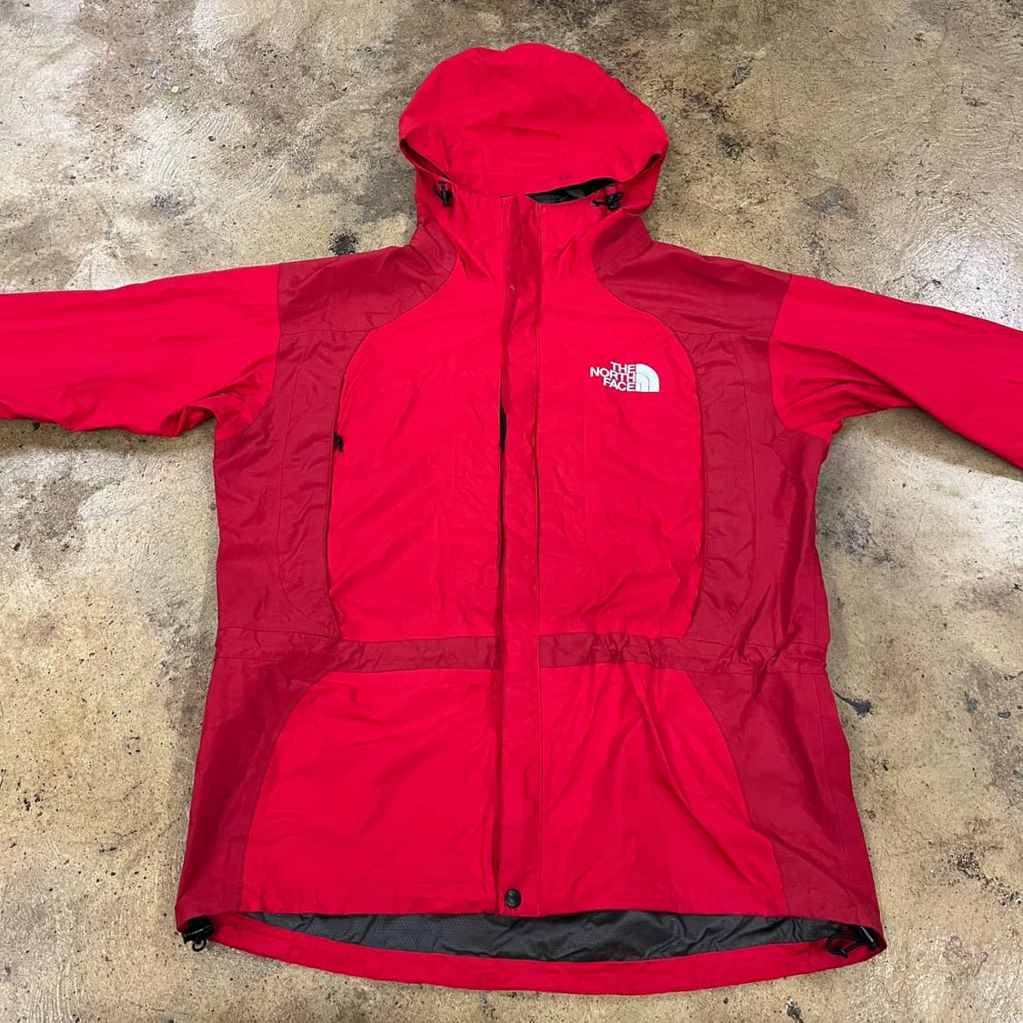 [정품/L] 노스페이스 레드 바람막이 자켓 b19 상품이미지3