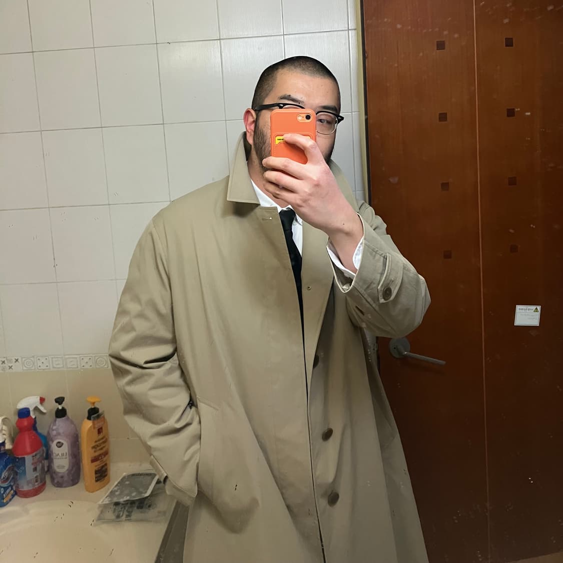 유니클로 싱글브레스트 코트 XL 상품이미지3