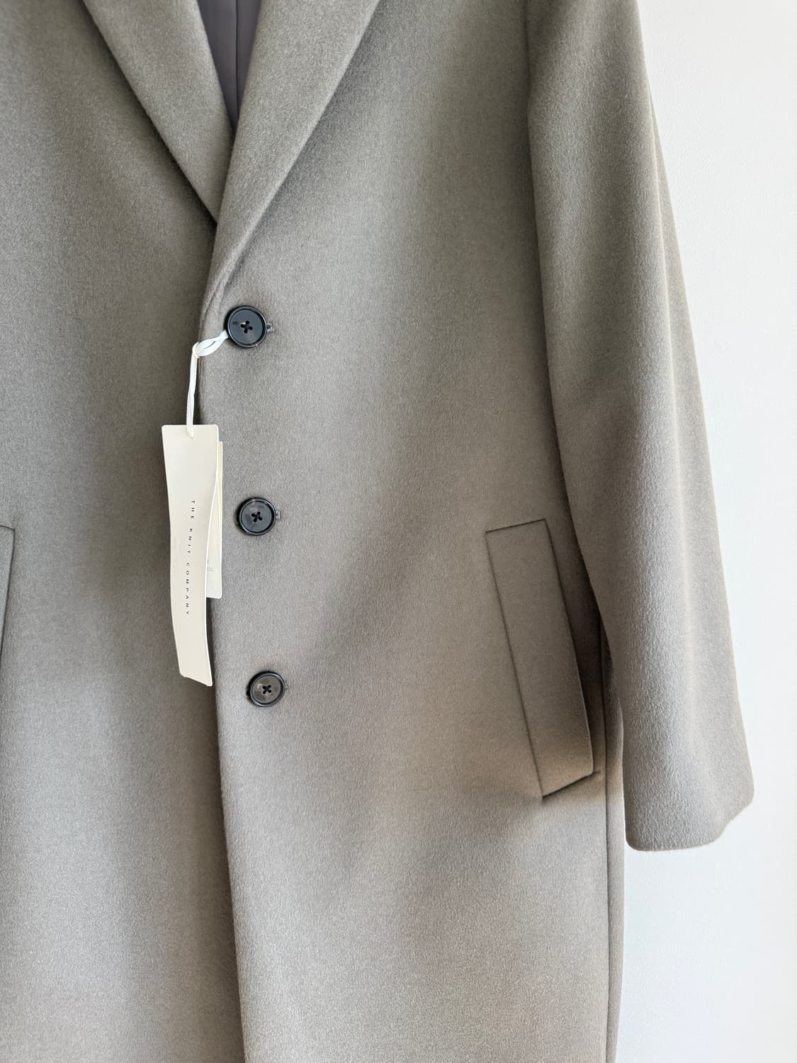 더니트컴퍼니(THE KNIT COMPANY) 코트(울마크, 택 달린 제품 상품이미지3