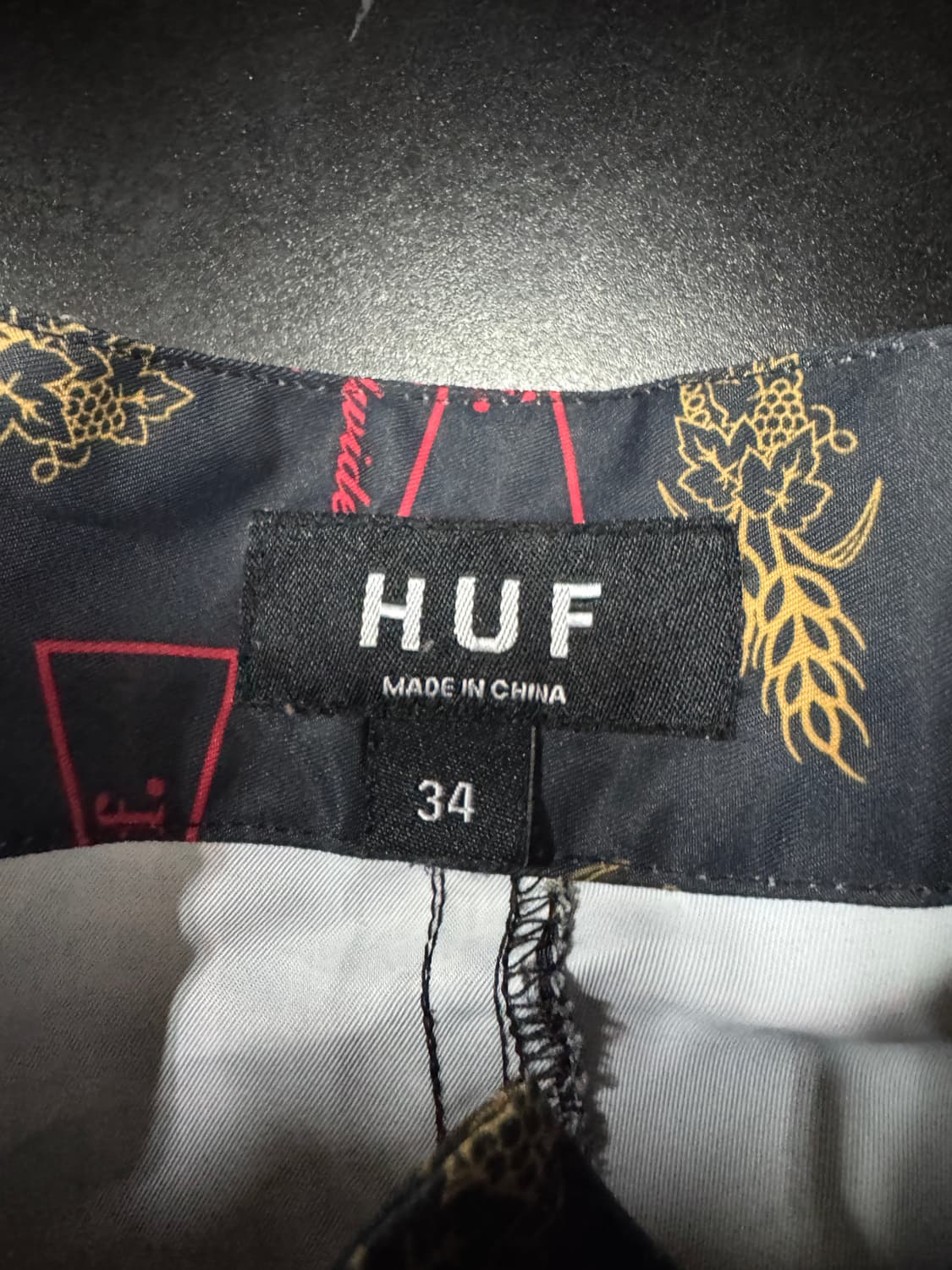 허프 HUF x 버드와이저 월드와이드 반팔 셔츠 반바지 셋업 L 상품이미지3