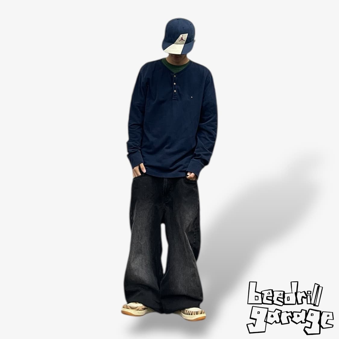 타미힐피거 오가닉 코튼 헨리넥 롱슬리브 상품이미지1