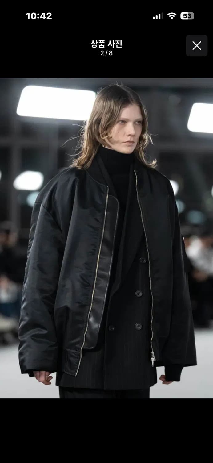 stein 슈타인 오버사이즈 플라이트 자켓 상품이미지2