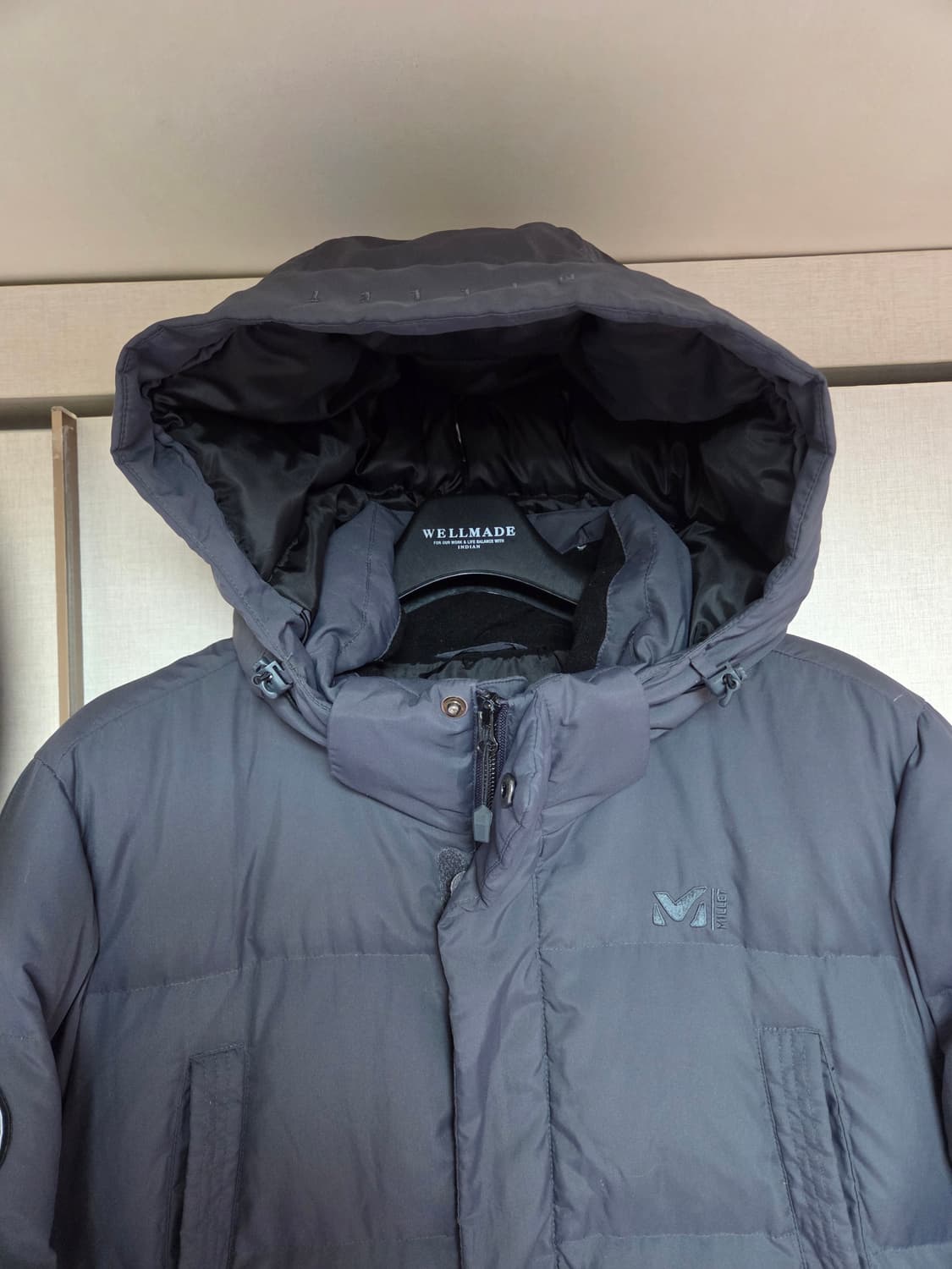 밀레 구스 롱패딩100 상품이미지2