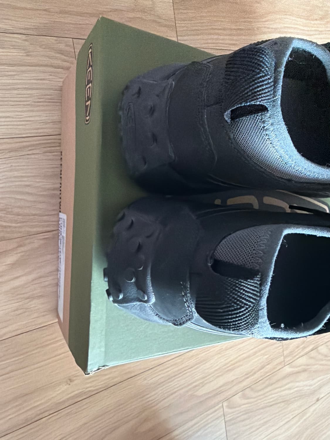 [us9,270] 킨 ks 모크 츄카 블랙 상품이미지5