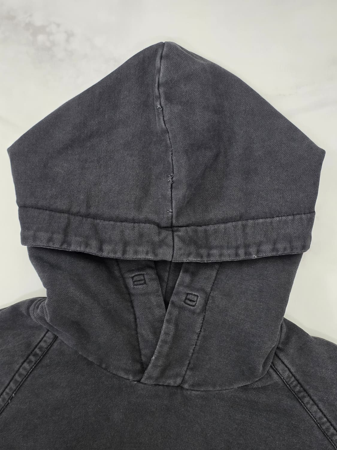 JUUN.J 준지 워싱 블랙 후드티 100~105 (FW2024) 상품이미지7