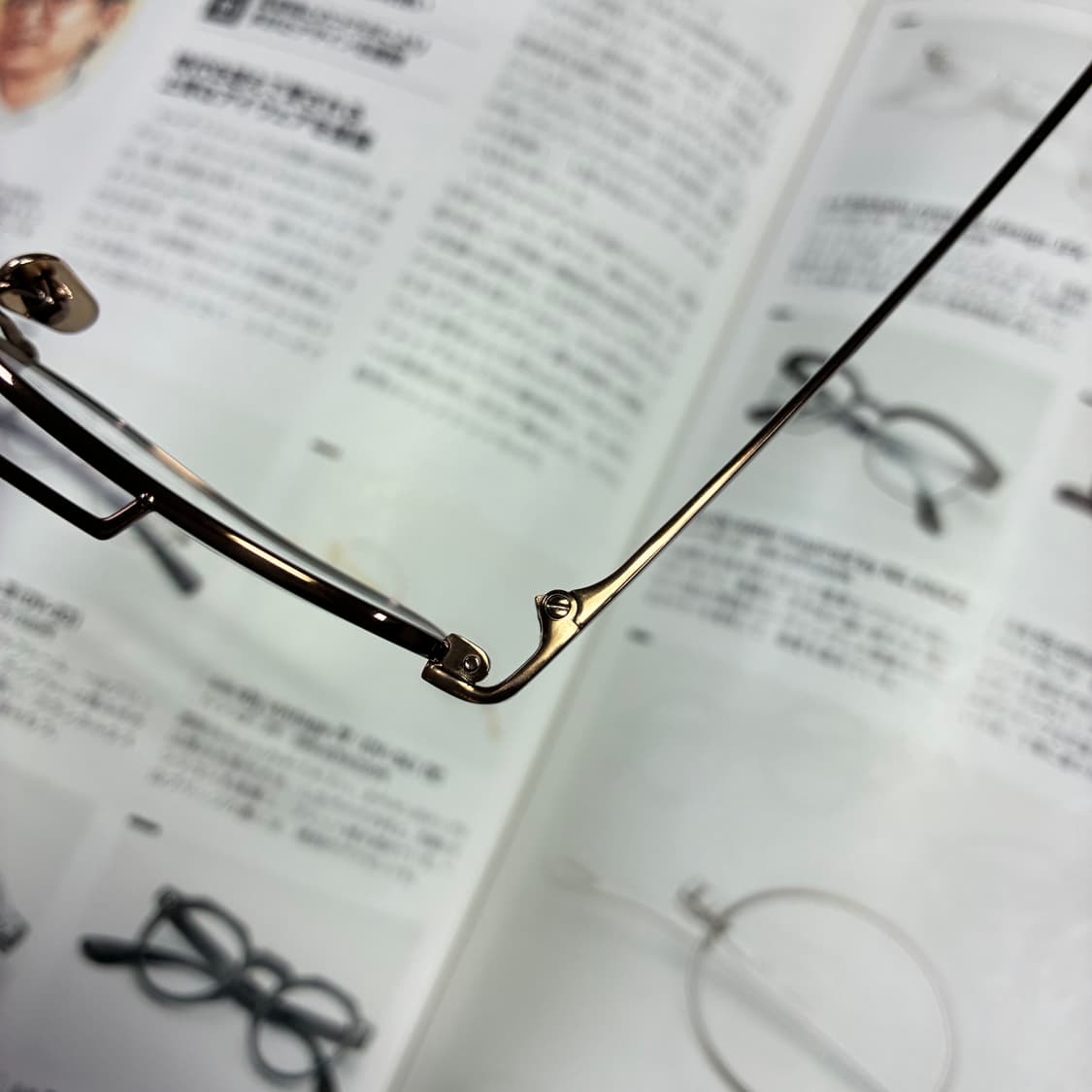 LINDA FARROW 린다패로우 투브릿지 티타늄 쿠퍼 일본 생산 안경 상품이미지4