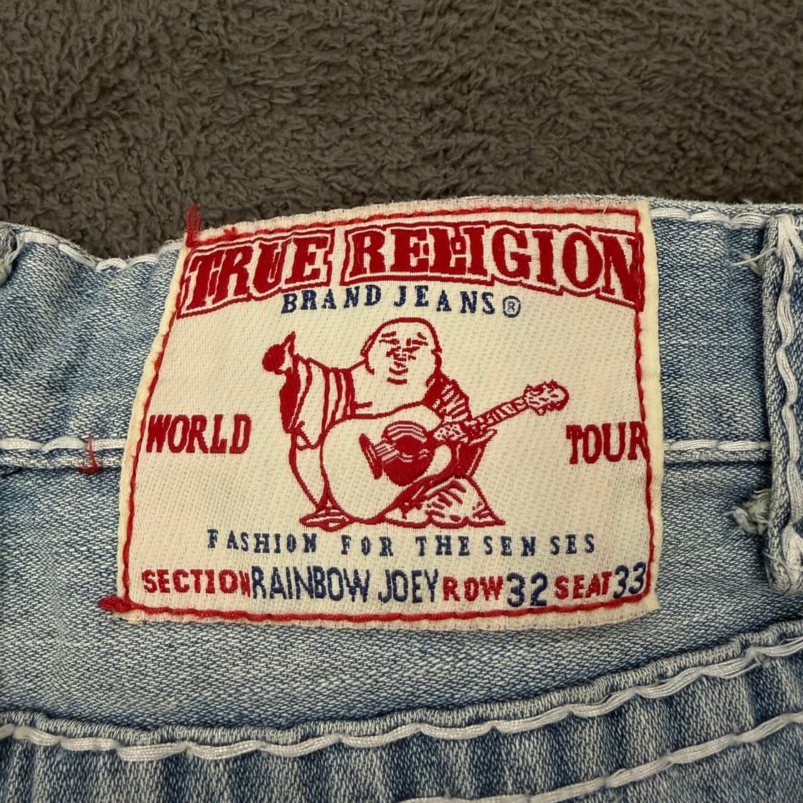 (정품/32x33) 트루릴리젼 데님 팬츠  상품이미지7