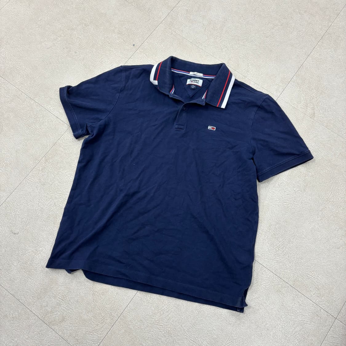 타미 힐피거 스몰로고 카라티셔츠 상품이미지1