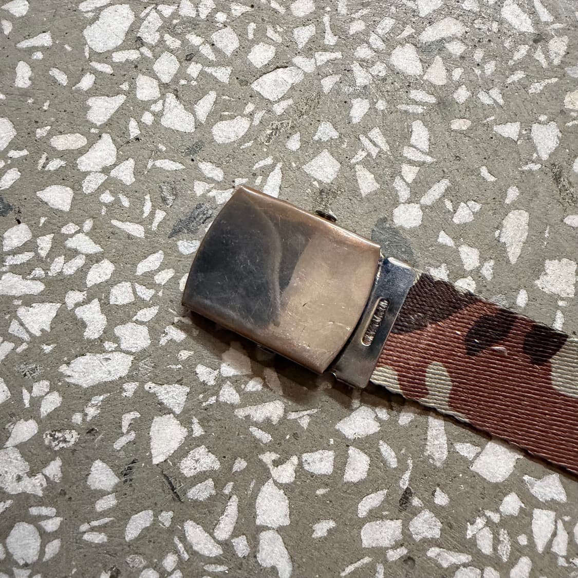 00s 올드 스투시 우드랜드 카모 웹 벨트 상품이미지4