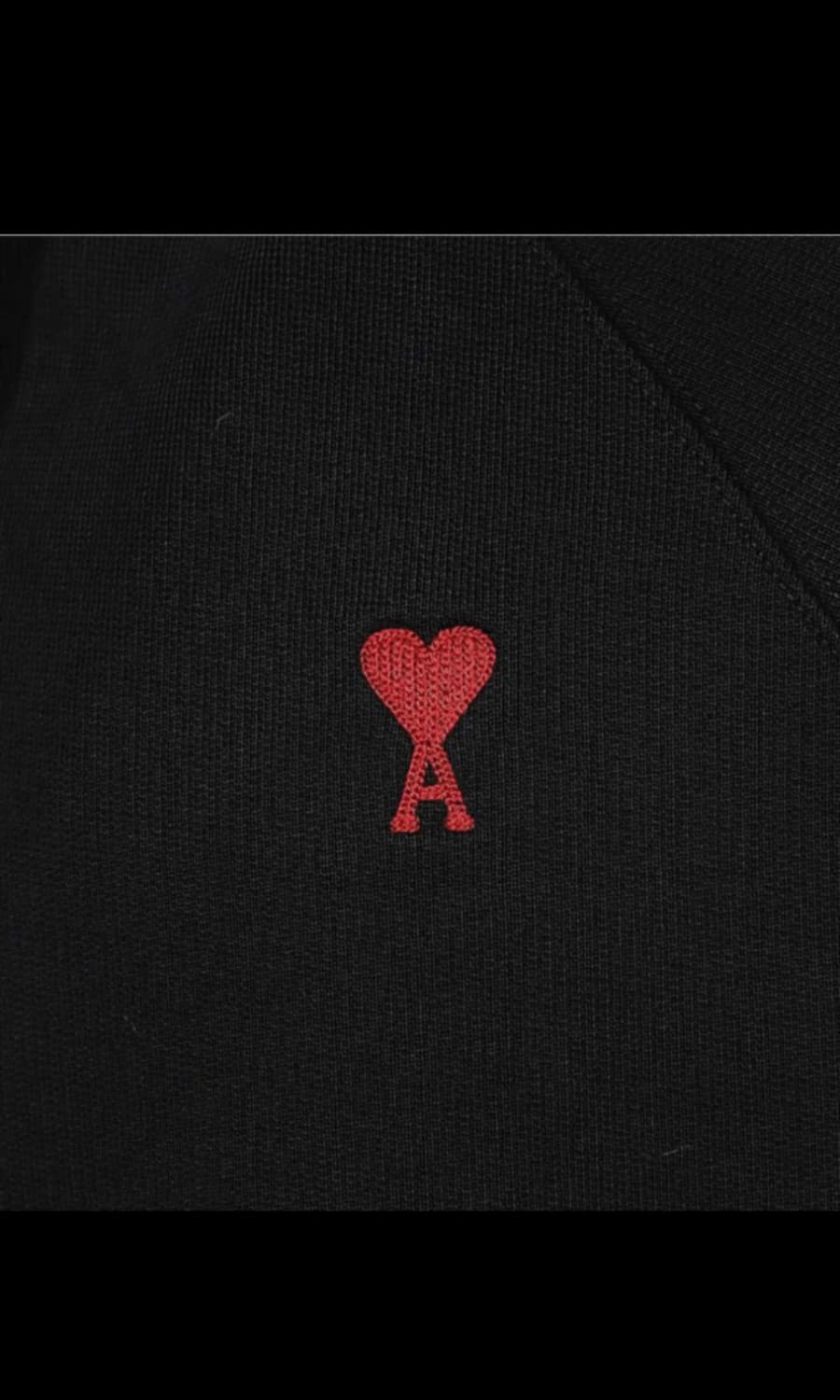 아미 하트 로고 후드집업 네이비 [새상품/남녀공용/QR인증] 상품이미지2