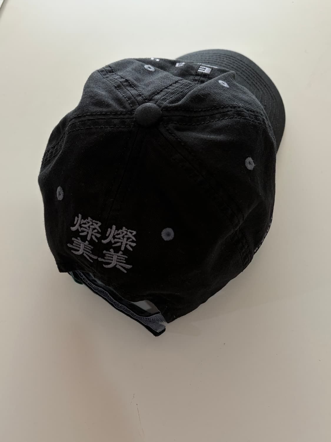 새상품) 산산기어 뷰티풀 워시드 볼캡 블랙 상품이미지3