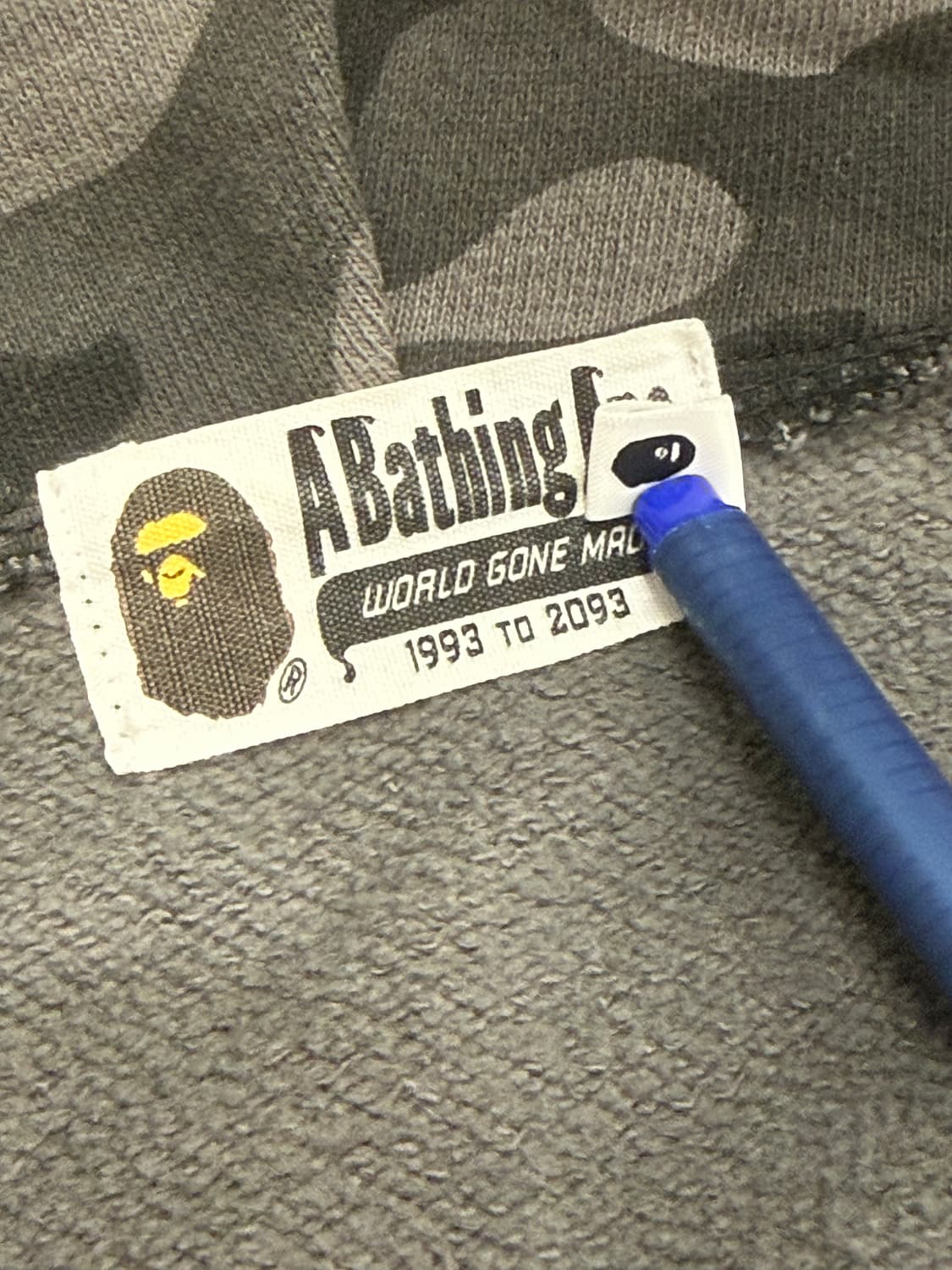 베이프 샤크후드 블랙 흑계 상품이미지4