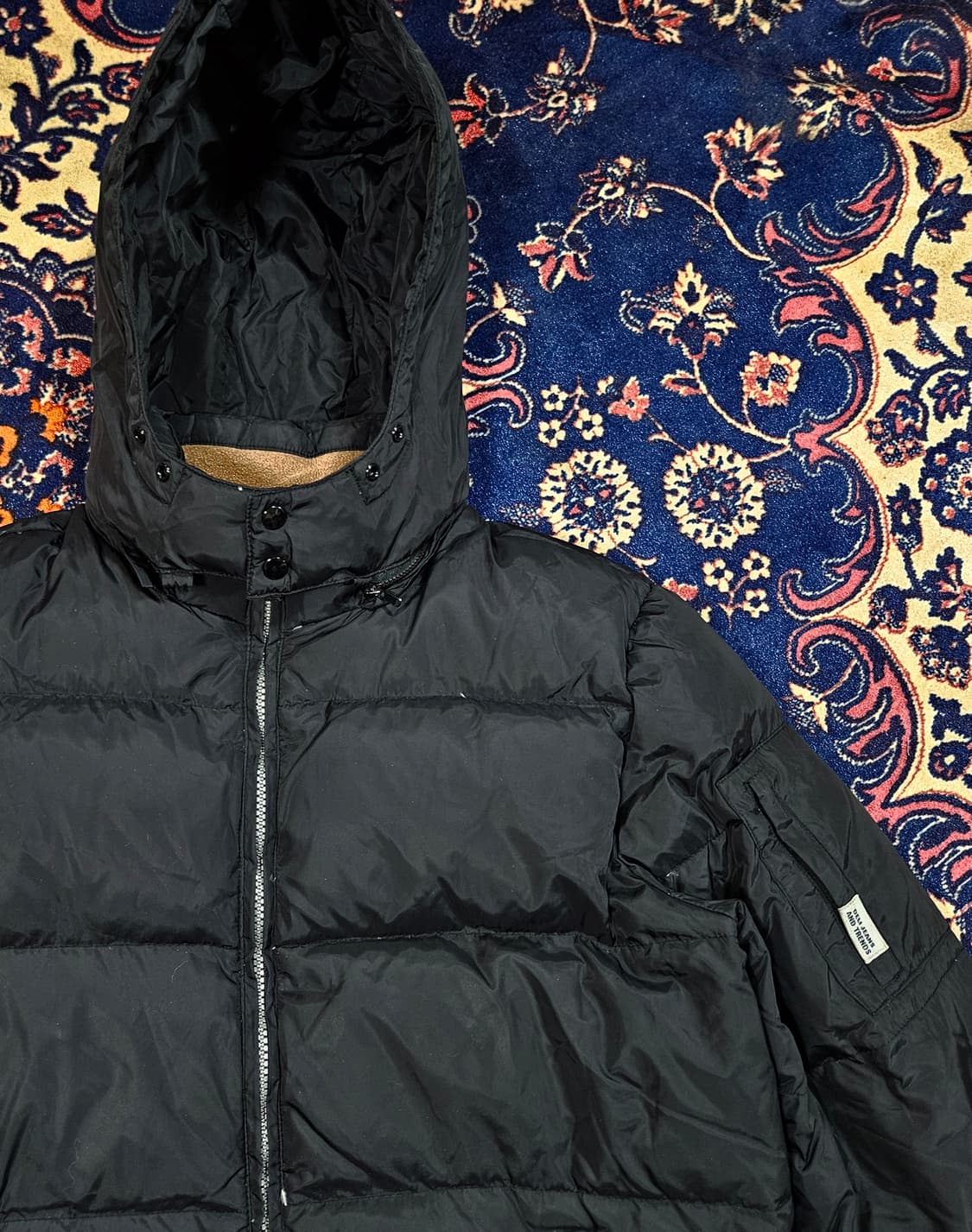 홀리스테 델리 덕다운 후드 숏 패딩 Free 상품이미지2