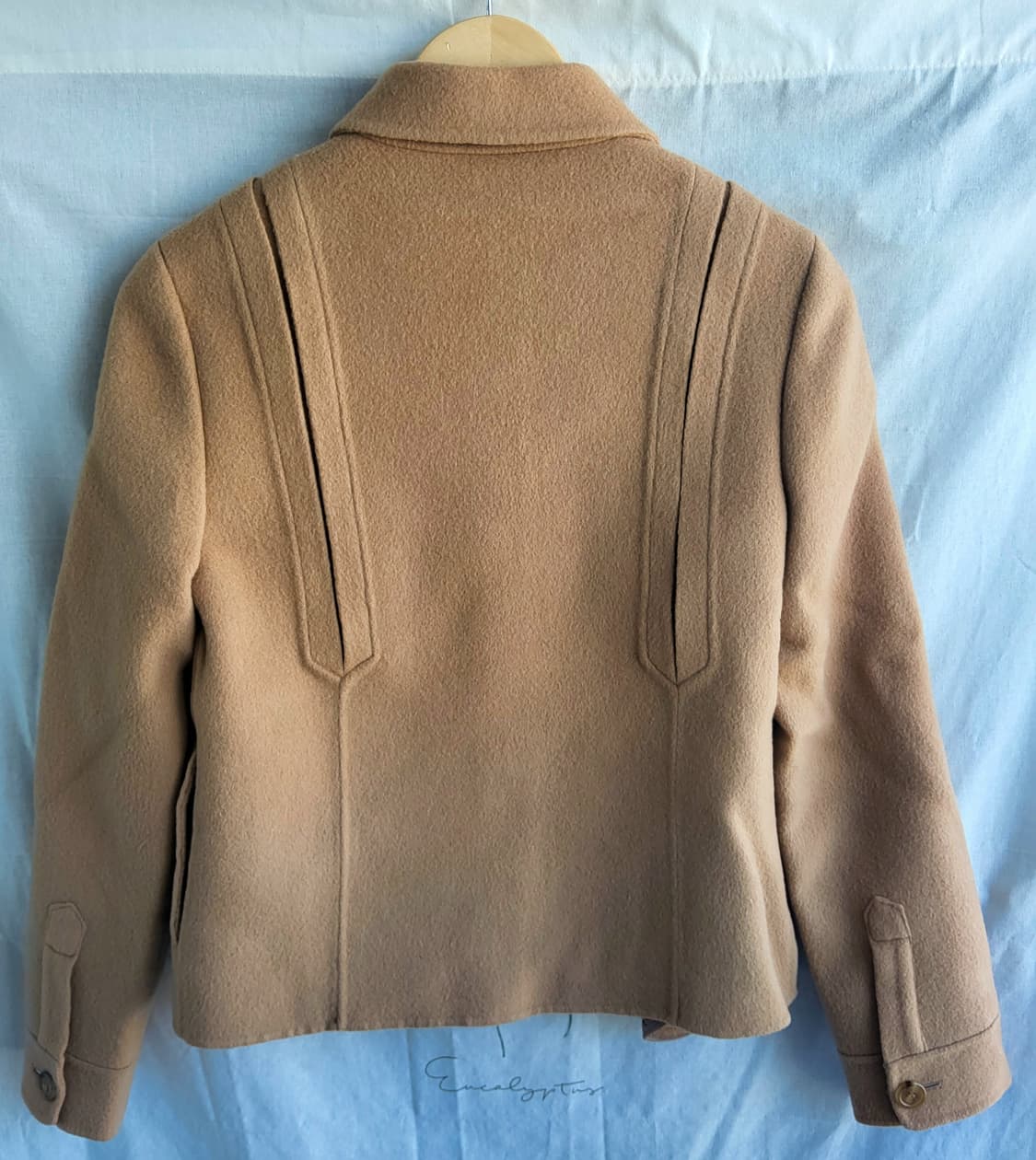 SJSJ 여성 XS 울 100% 자켓 클래식 데일리 아우터 슬림핏 상품이미지2