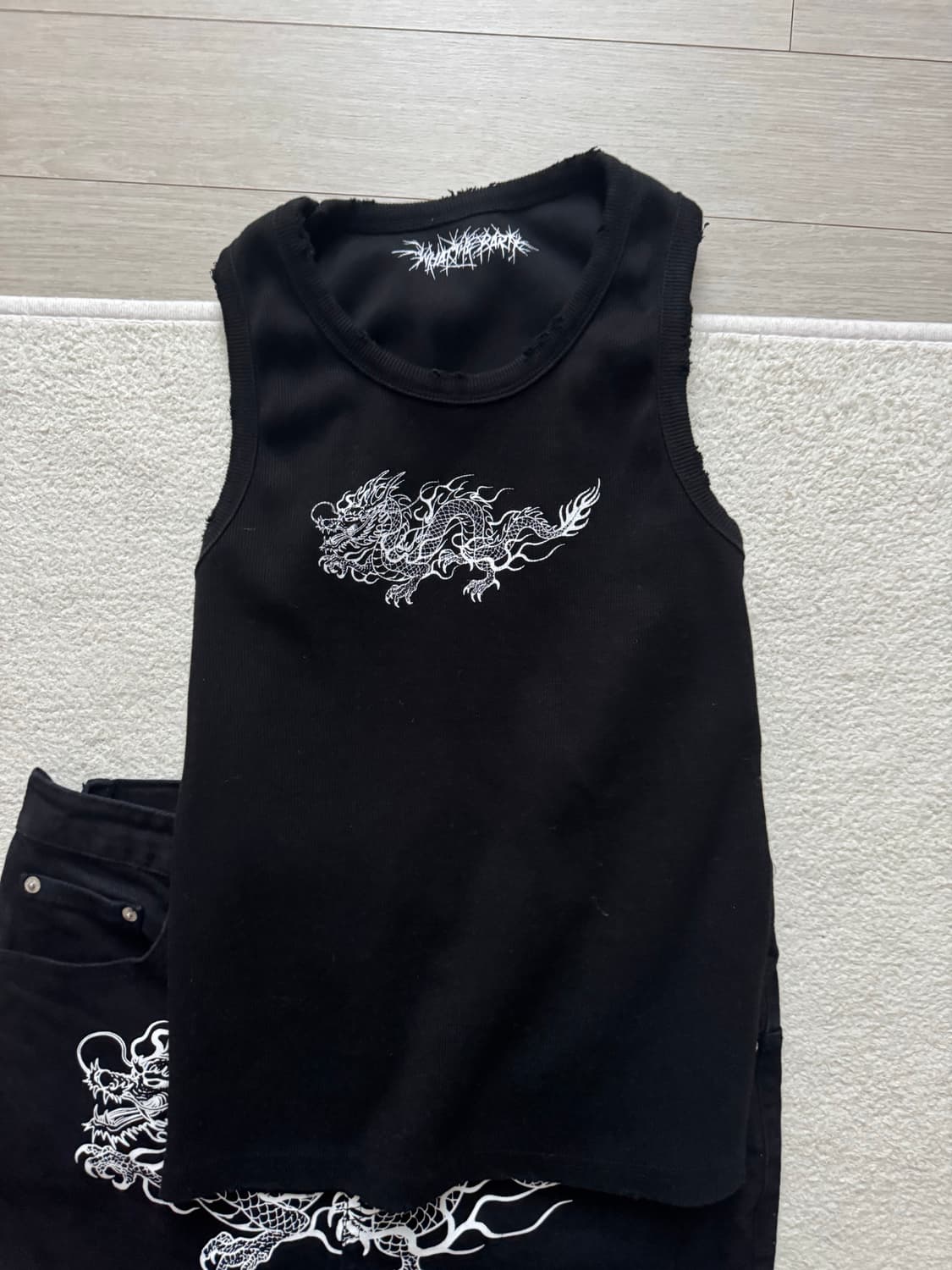 왓더파티 바지+나시+반팔 상품이미지2