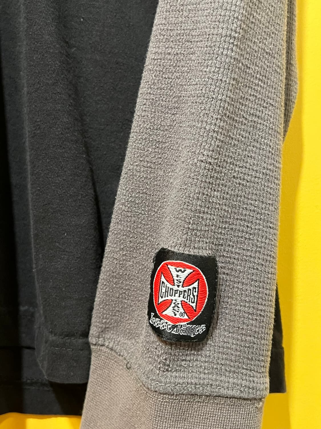 90's [2XL] 웨스트코스트초퍼스 더블 레이어 와플 롱슬리브 빈티지 상품이미지6