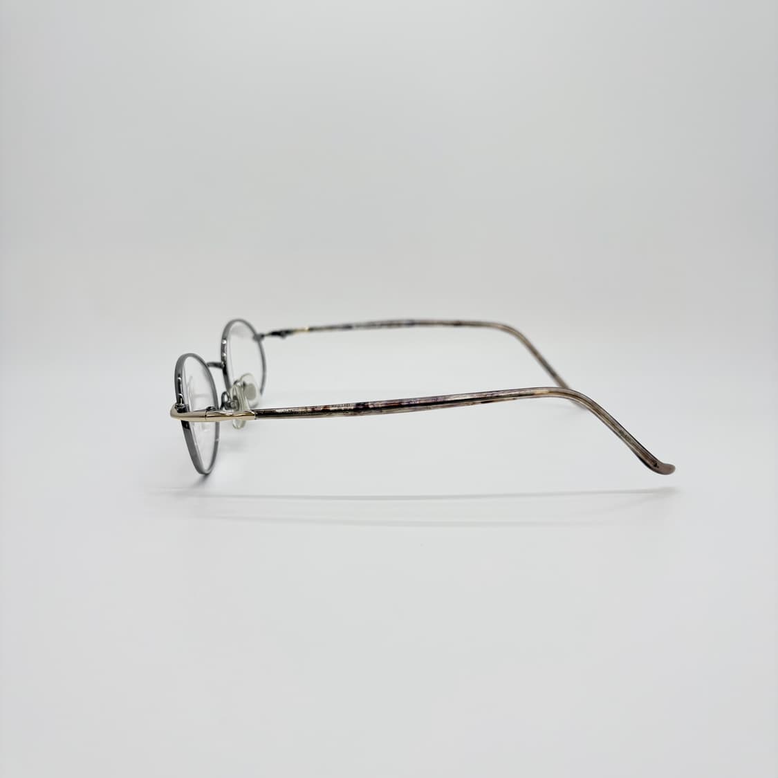 SOBINO 티타늄 그레이 오벌 메탈테 상품이미지4